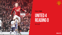 Manchester United 4-0 Reading