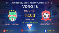 Becamex Bình Dương 2-2 Hải Phòng