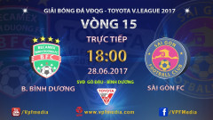 Becamex Bình Dương	vs Sài Gòn