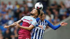 Brighton & Hove Albion 1-1 West Ham United